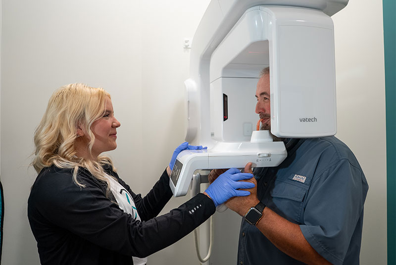 Patient Getting a Scan
